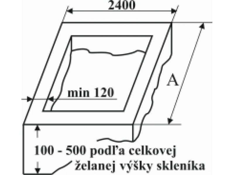 Skleník PRAKTIK - základy Skleník PRAKTIK - základy